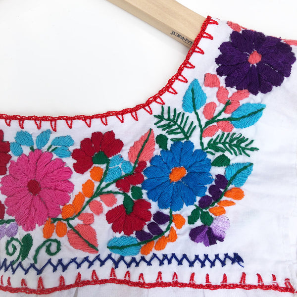 Oaxacan Embroidered Shirt Size 3-4
