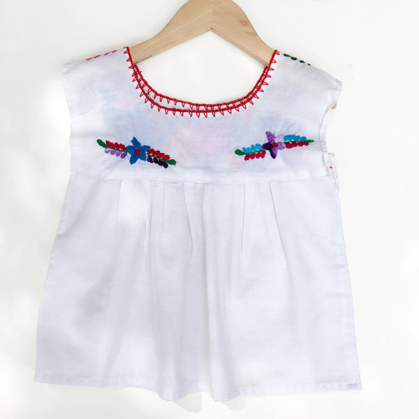 Oaxacan Embroidered Shirt Size 3-4