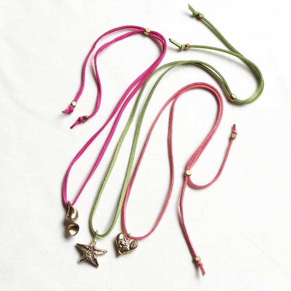 Brass Charm Necklaces