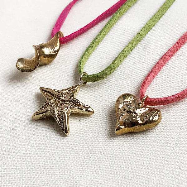 Brass Charm Necklaces