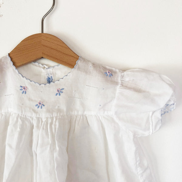 Embroidered Baby Dress Size 6-12 months