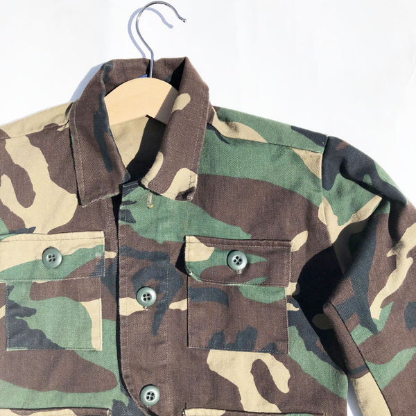 Vintage Camouflage Jacket size 5-6