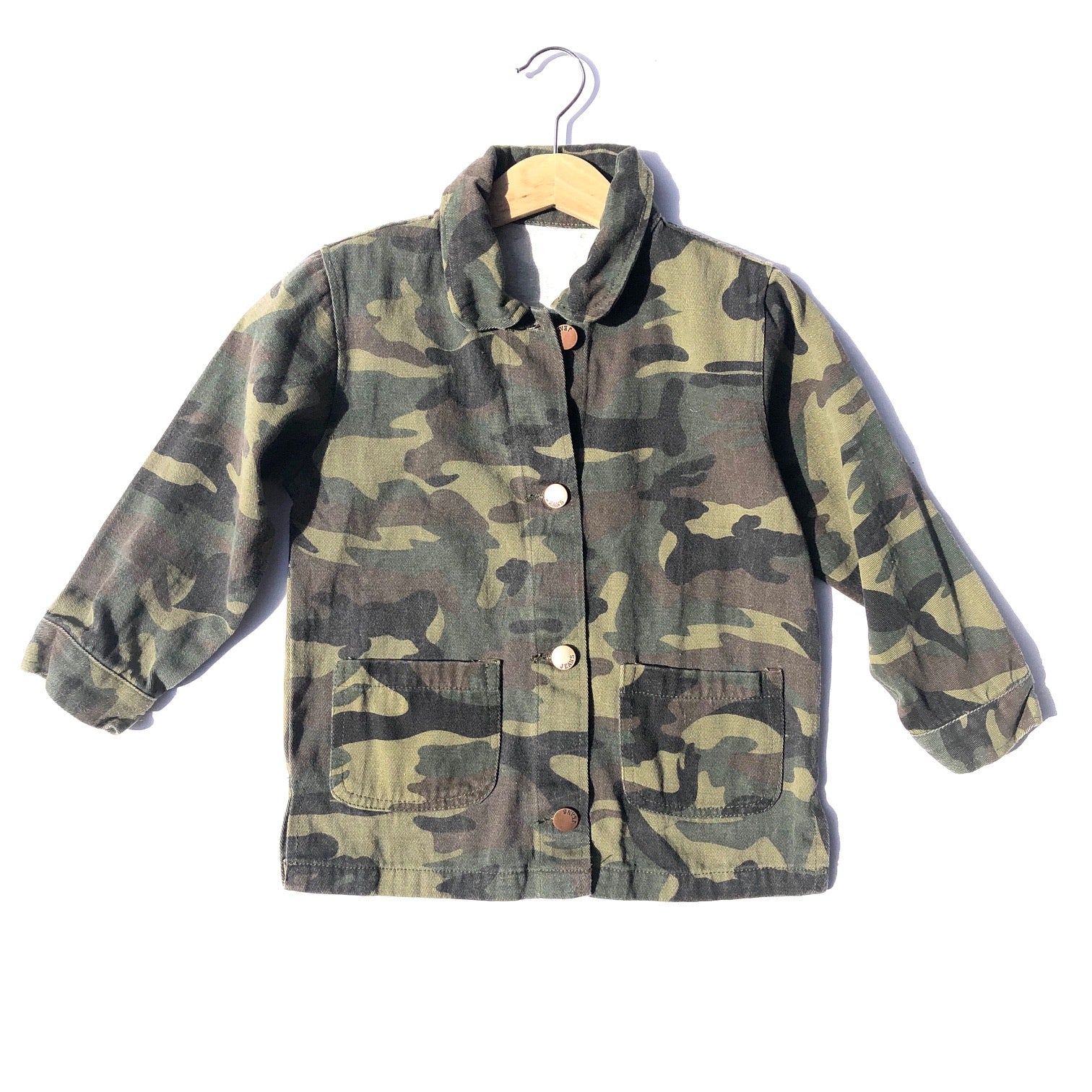 Vintage Camouflage Jacket size 4