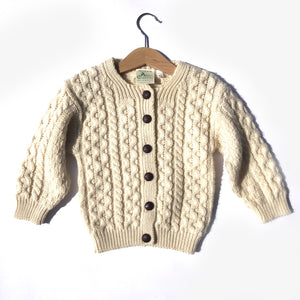 Arran hand knit sweater size 2-3