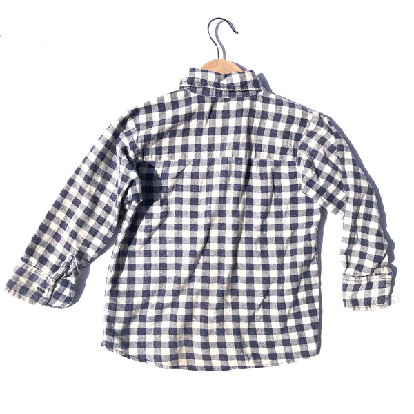 Vintage Check Flannel Shirt size 3-4