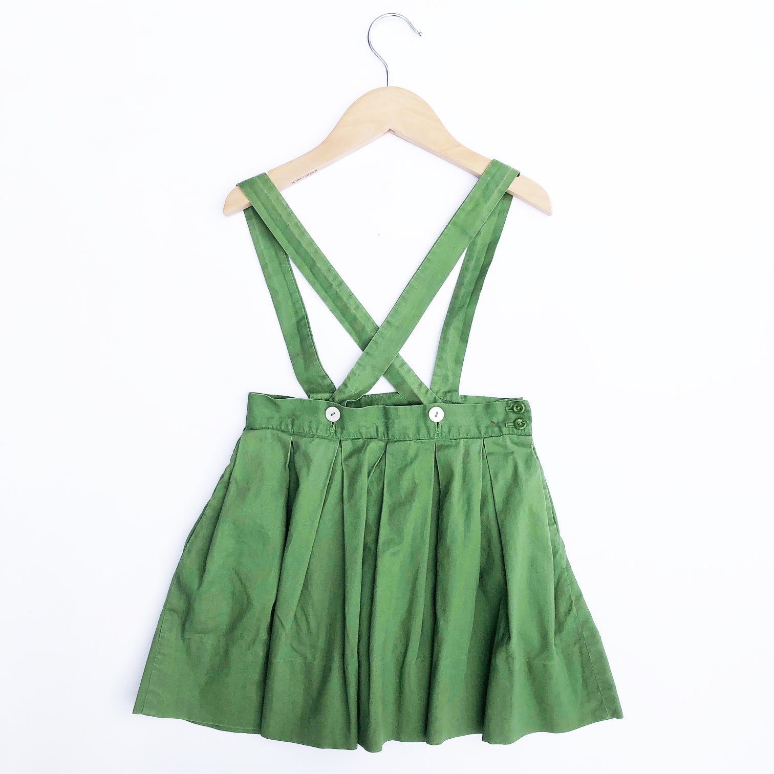 Little Vintage Pinafore Dress Size 2-3