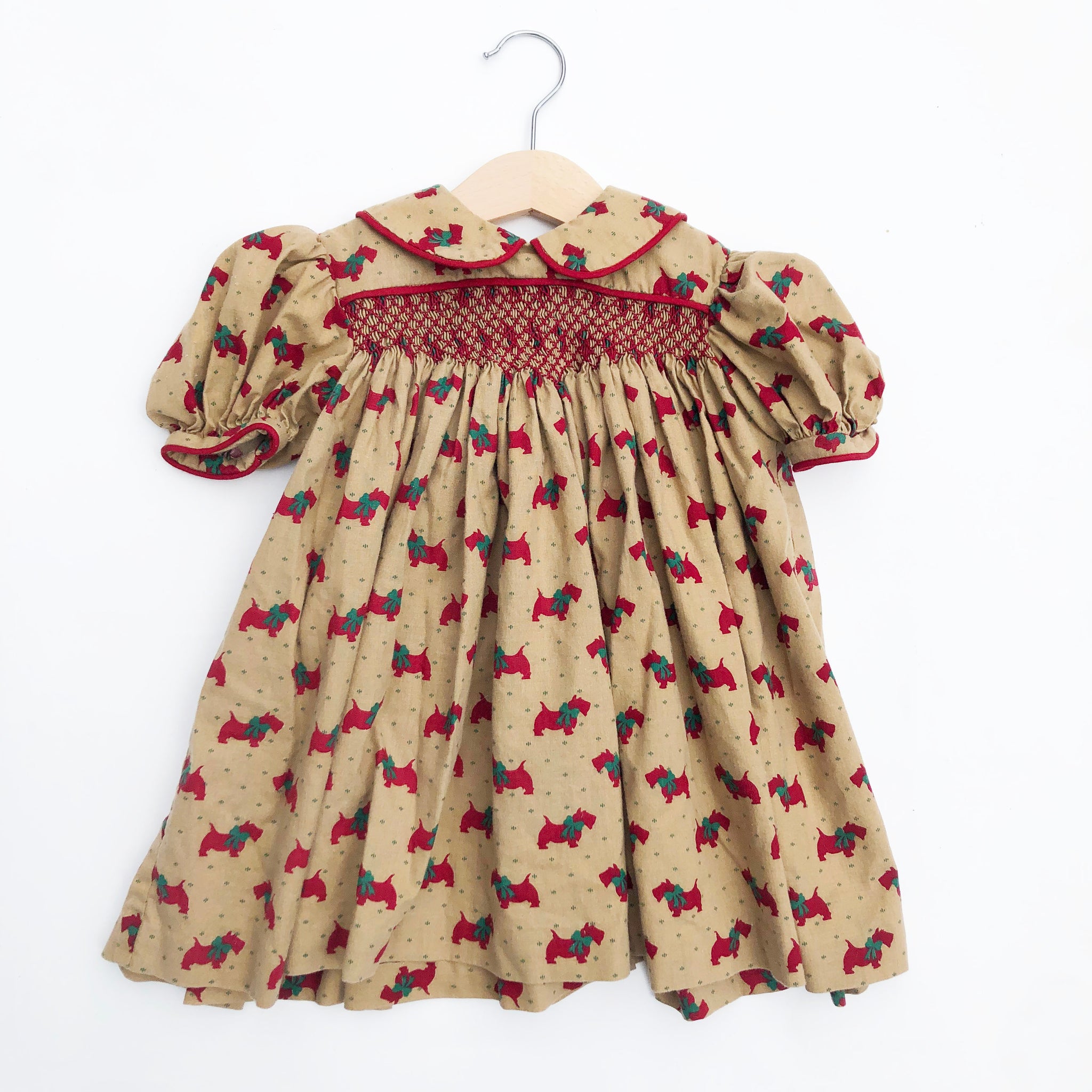 Little Vintage Hand Made Dress size 12-18 months