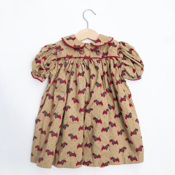 Little Vintage Hand Made Dress size 12-18 months