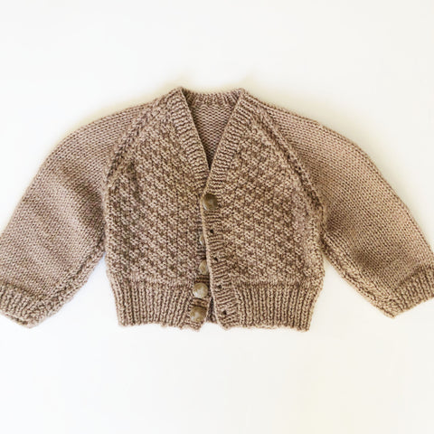 Baby Hand Knit Cardigan size 3-6 months