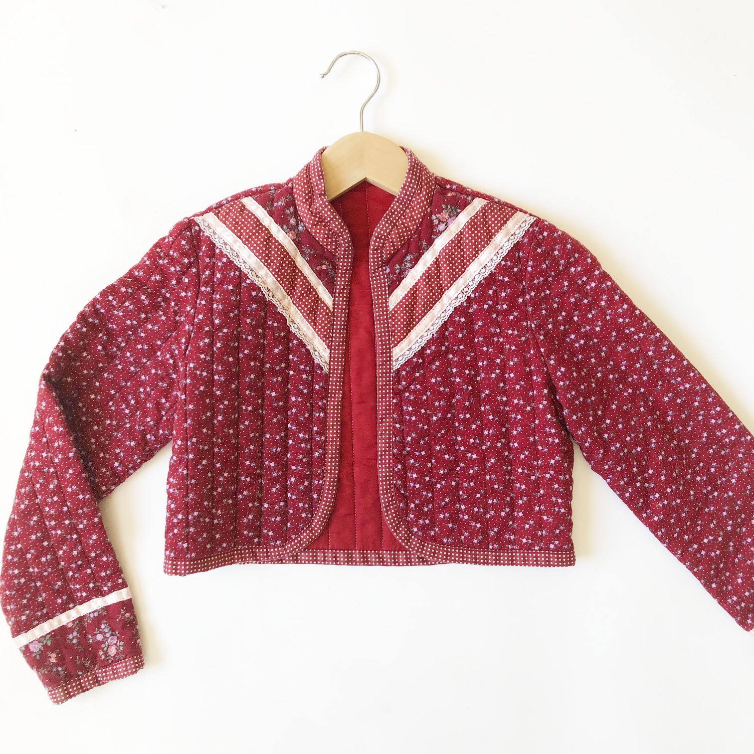 Perfect Vintage Prairie Quilted Jacket size 8-9