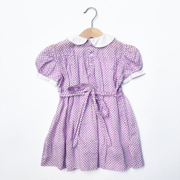 Beautiful Smocked Dress with Collar size 2-3