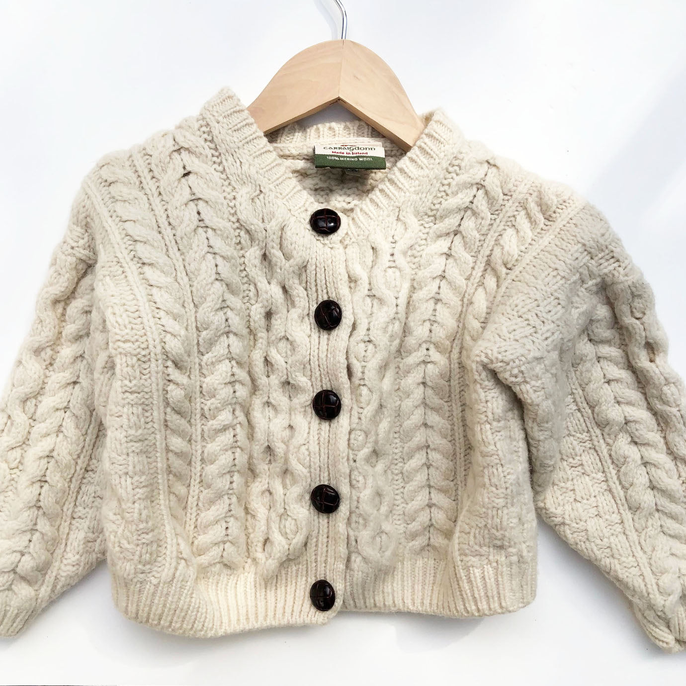 Little Arran knit Cardigan from Ireland Size 2-3