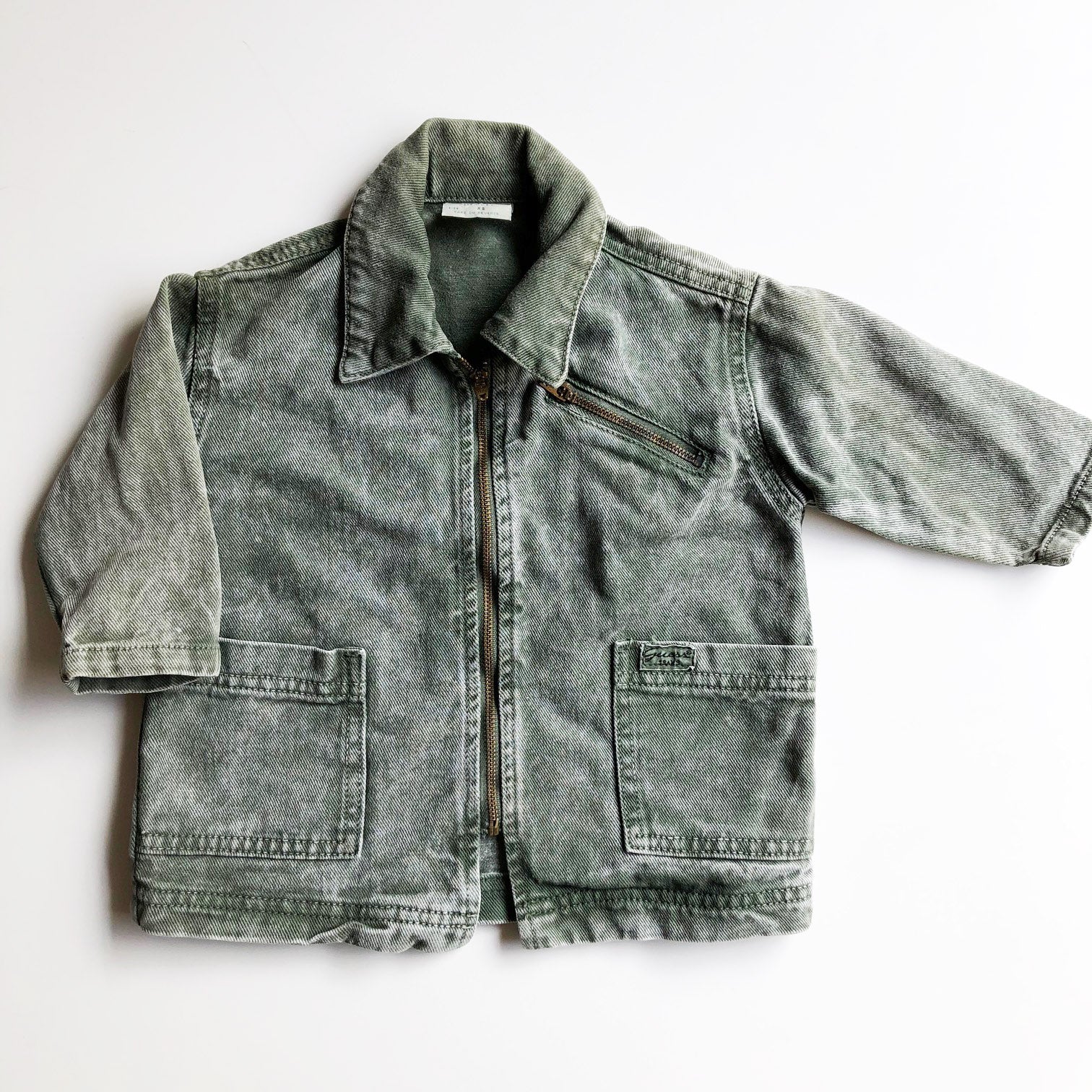 Denim Sage Vintage Jacket size 12-18 months