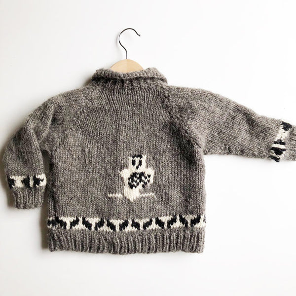 Cowichan Hand Knit sweater size 2-3