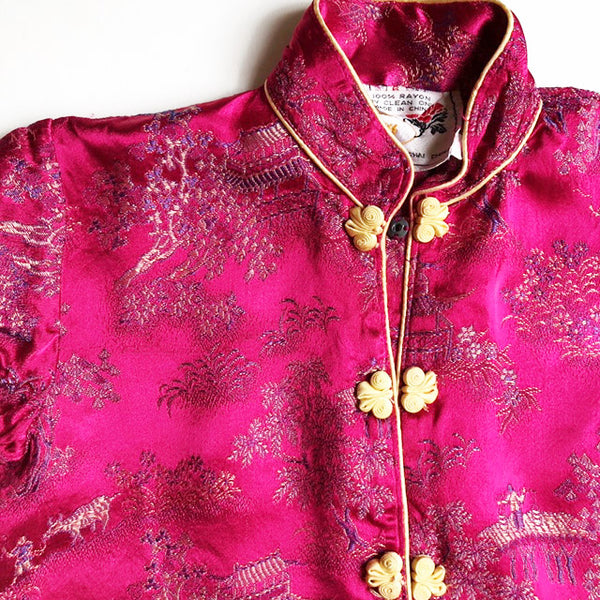 Fuscia Kimono jacket size 5-6