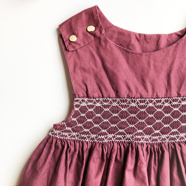 Smocked Pinafore Dress size 6