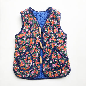 The Sweetest Quilted Ditsy Vest size 2