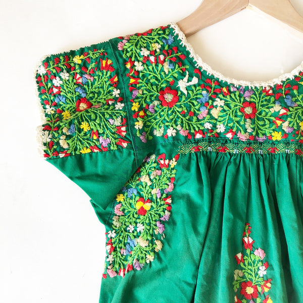 Amazing Embroidered Oaxacan Dress size 7-8