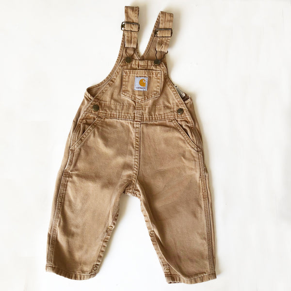 Carhartt Overalls in Caramel size 2