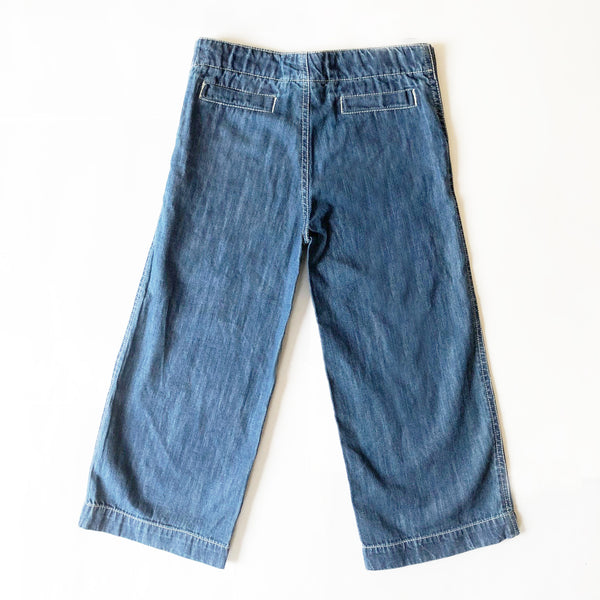 Denim Vintage Sailor Pants Size 6-7
