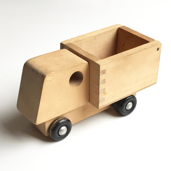 Creative Playthings Wooden Dump Truck