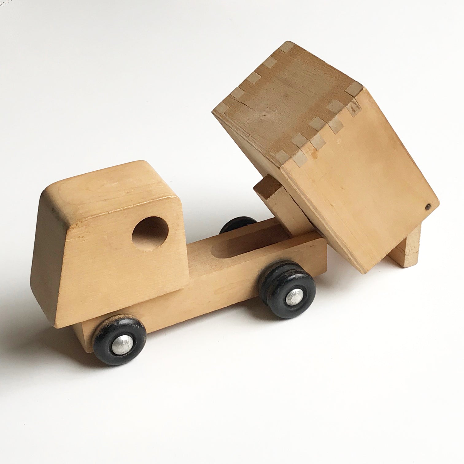 Creative Playthings Wooden Dump Truck