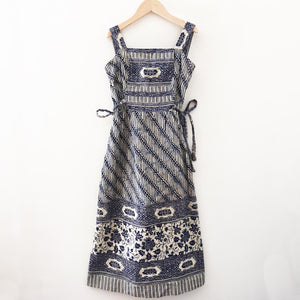 Indigo Batik dress size 8-10