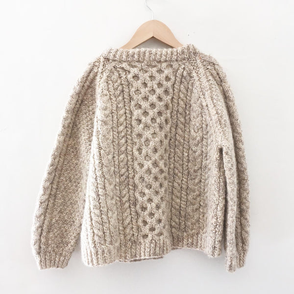 Cable knit cardigan size 10-12