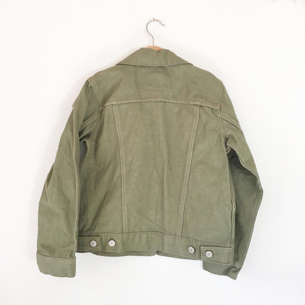 Levis sage green jacket size 12-14