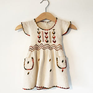 Oaxacan Embroidered Little dress size 6-12 months