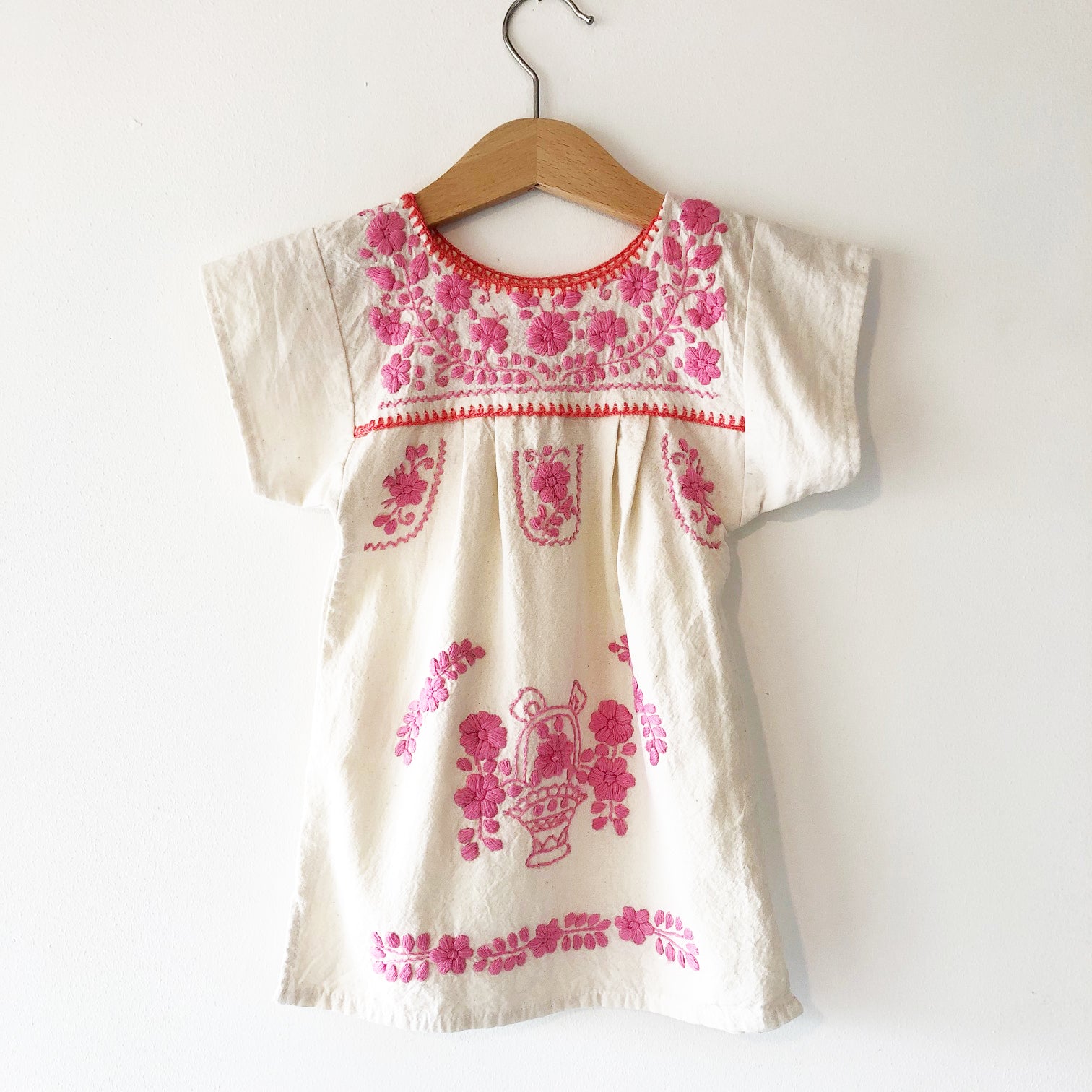 Oaxacan Embroidered Dress size 12 months