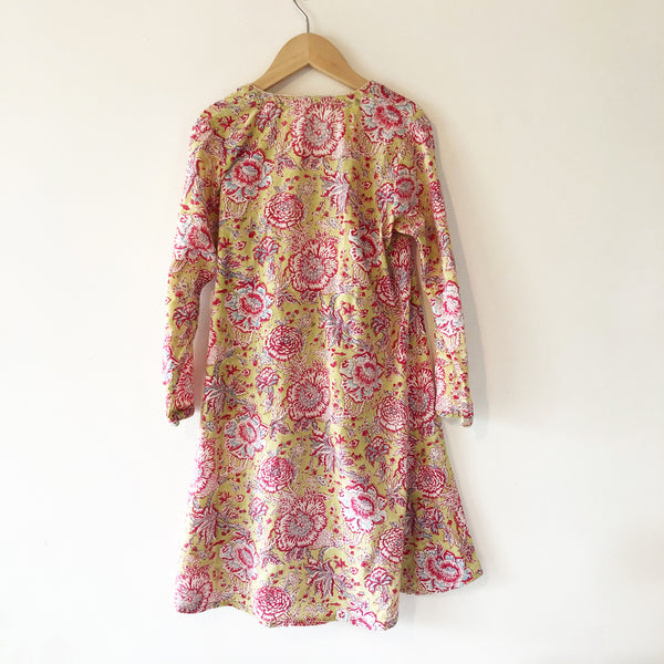 Anokhi Vintage Wrap Dress Size 4-5