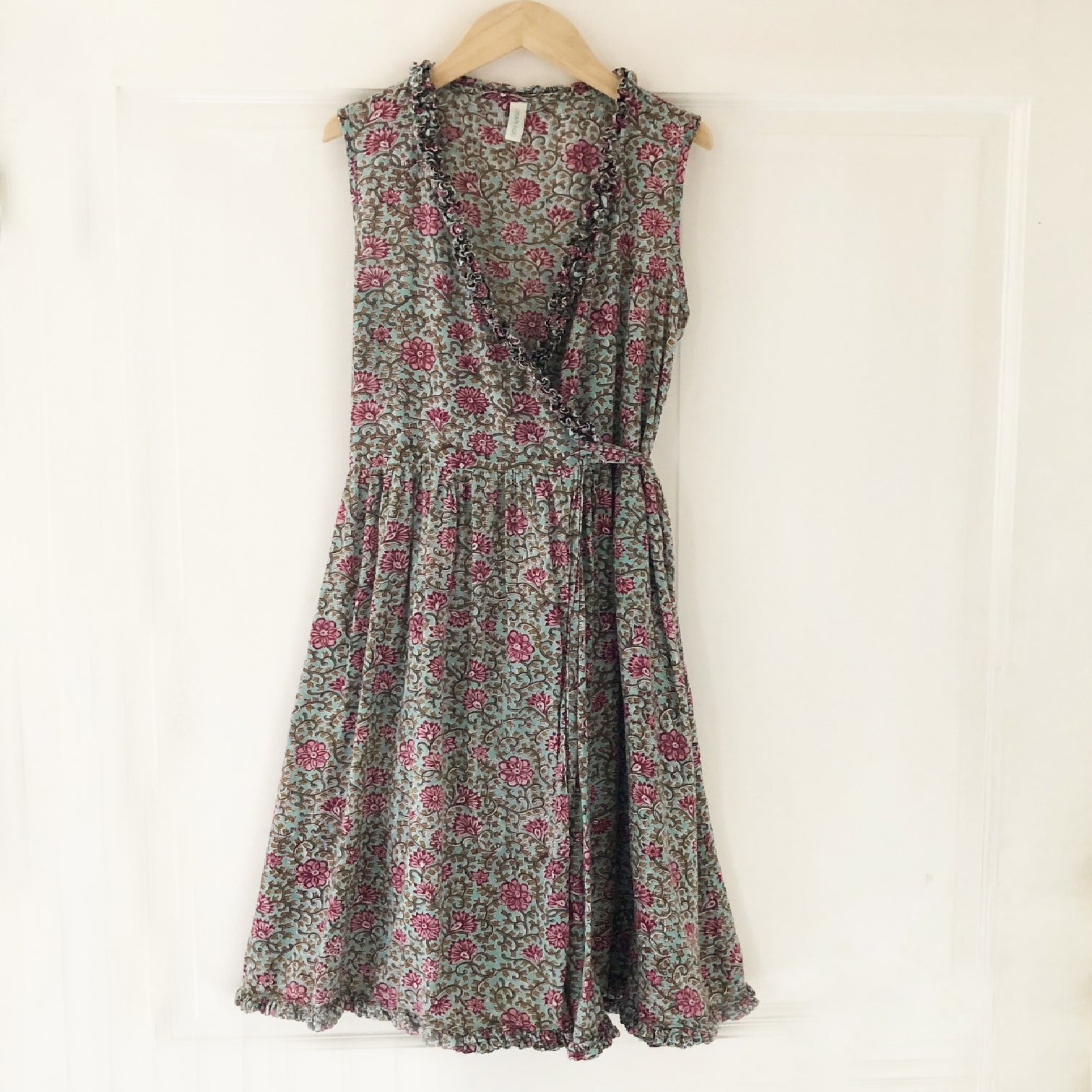 Vintage Anokhi Wrap dress size 10-11