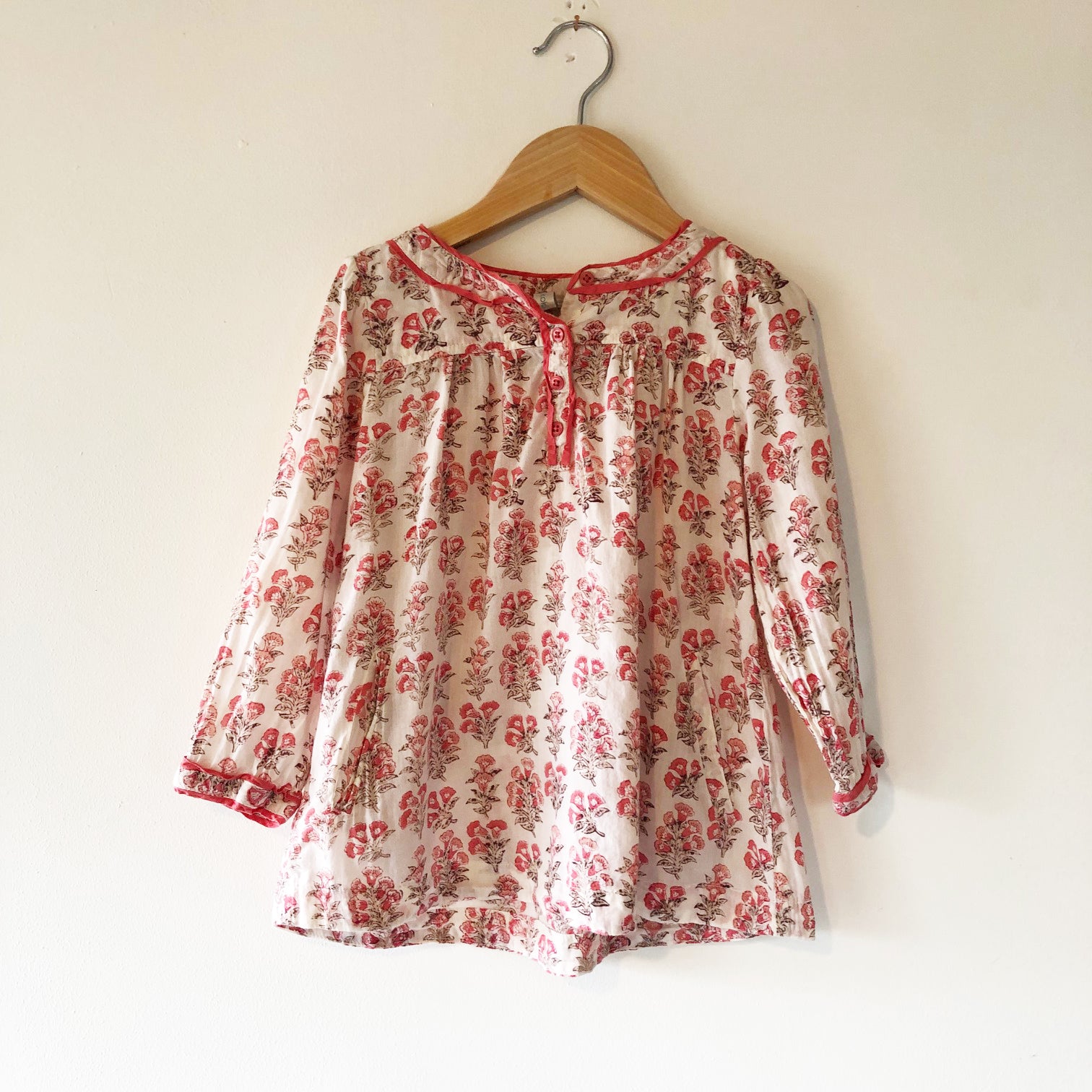 Vintage Anokhi Shirt Dress size 4-5