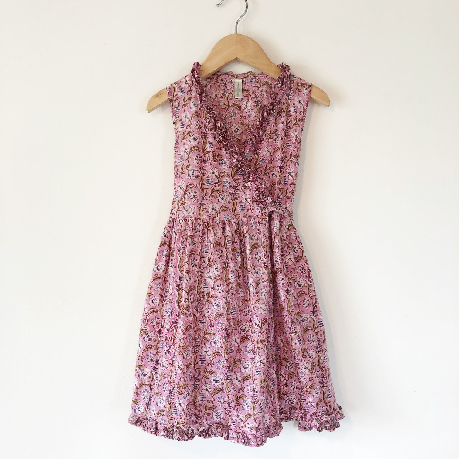 Vintage Anokhi Wrap Dress size 4-5