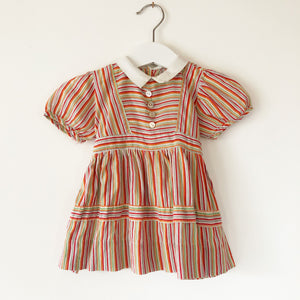 Baby stripe dress size 6-12 months