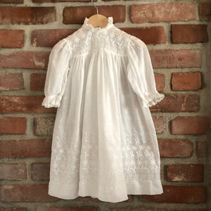 Victorian Whitework dress size 12 months