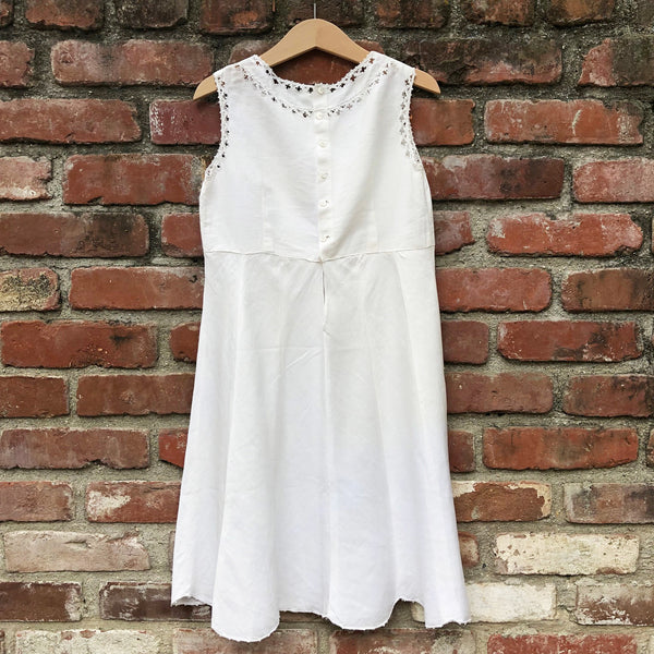 Victorian whitework dress size 8-9