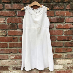 Victorian whitework dress size 8-9