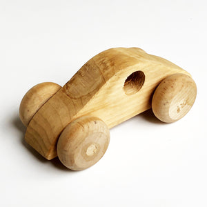 Vintage Wooden Hand made Toy Car