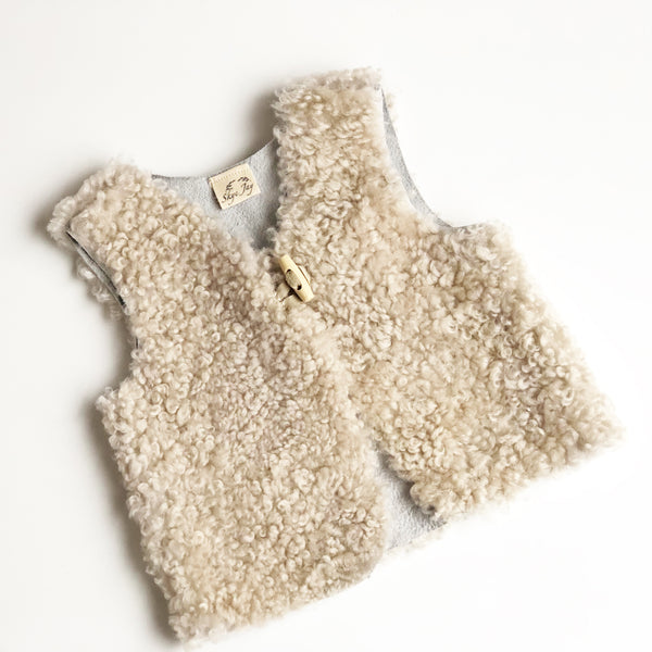 Handmade Shearling vest