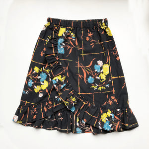 Sara Re-imagined Ruffle Skirt 40's print size 4