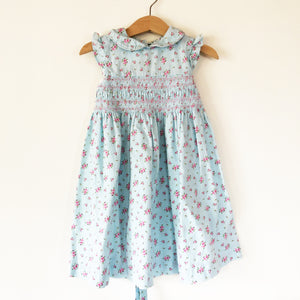 Laura Ashley Smocked Babycord Dress size 2T-3T