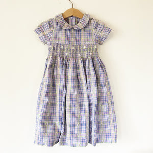 Vintage Laura Ashley Smocked Dress size 3-4