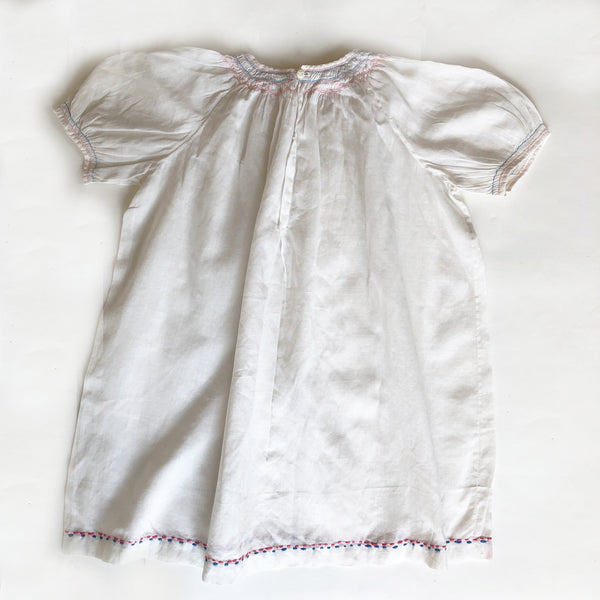 Smocked Baby Dress size 9-12 months.