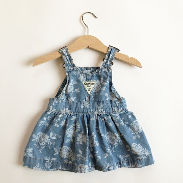 Little Vintage Osh Kosh Overall dress size 9-12 months