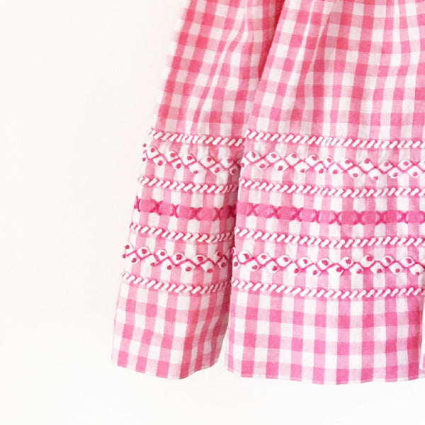 Gingham 40's dress size 3-4